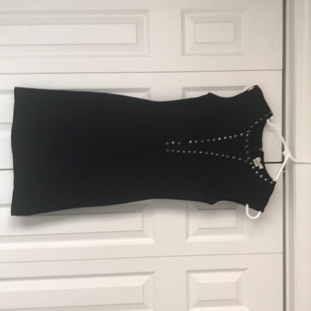 Black party dress is gently worn. Cute!!